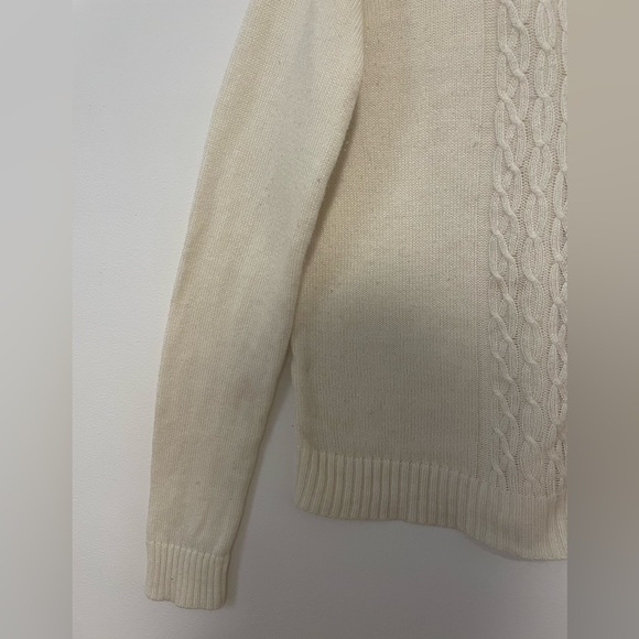 BFA Classics Size L Cream Zip Up Cardigan - Picture 8 of 10